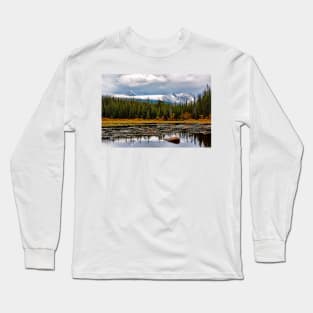 Red Rock Lake Study 5 Long Sleeve T-Shirt